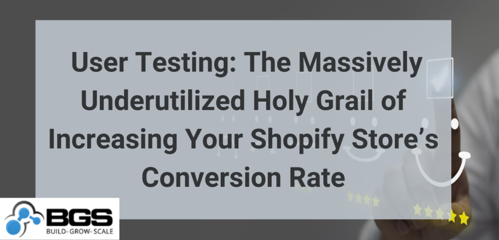 User Testing User Testing