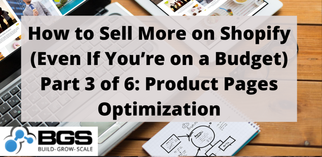 Product Pages Optimization Product Pages Optimization