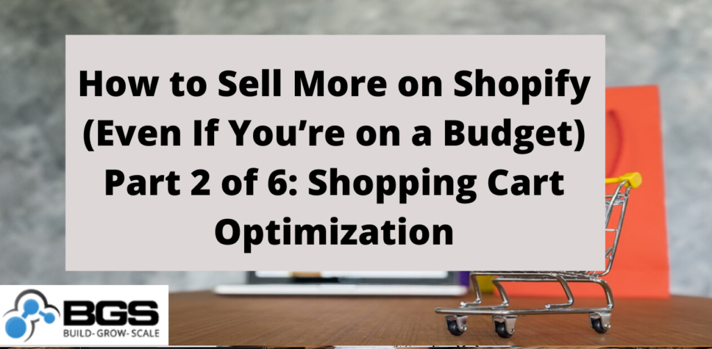 Shopping Cart Optimization Shopping Cart Optimization