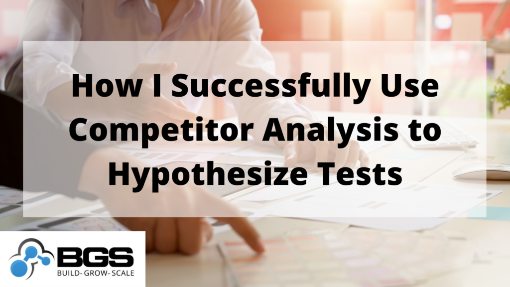 competitor analysis test competitor analysis test