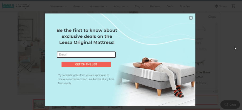 B2B Ecommerce with Shopify Apps - Exploring Opportunities. A delayed pop-up from Privy