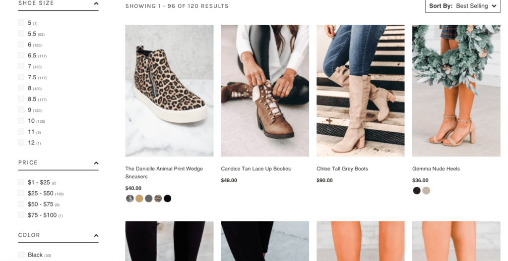 Category Page Filters for User-Friendly Ecommerce Experience