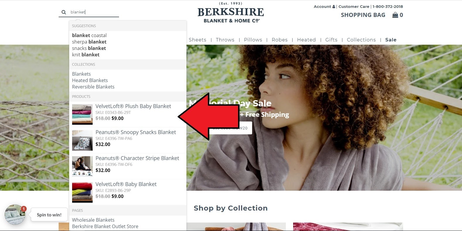 Berkshire Blanket and Home CO Product Search