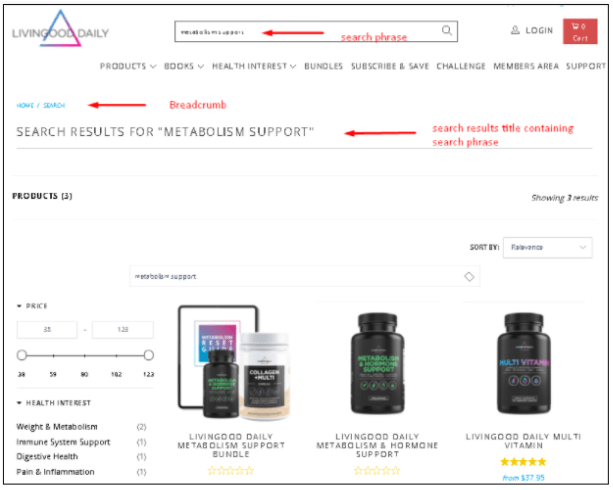 Benefits of a Persistent Search Feature for Enhanced User Experience in E-commerce