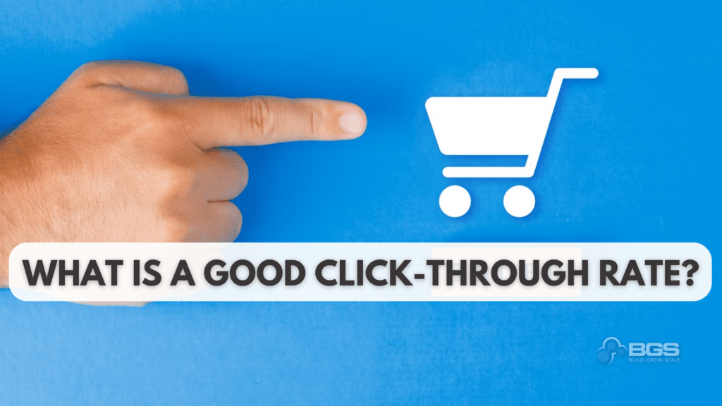 good click-through rate