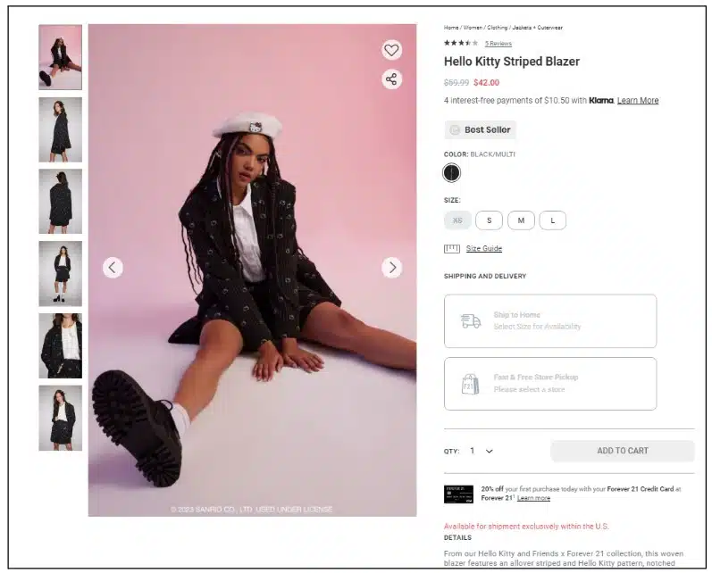 pdp in ecommerce