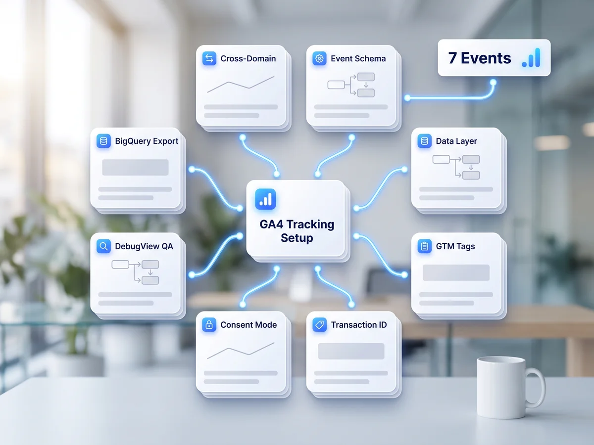 GA4 Ecommerce Tracking Setup: What a Consultant Configures